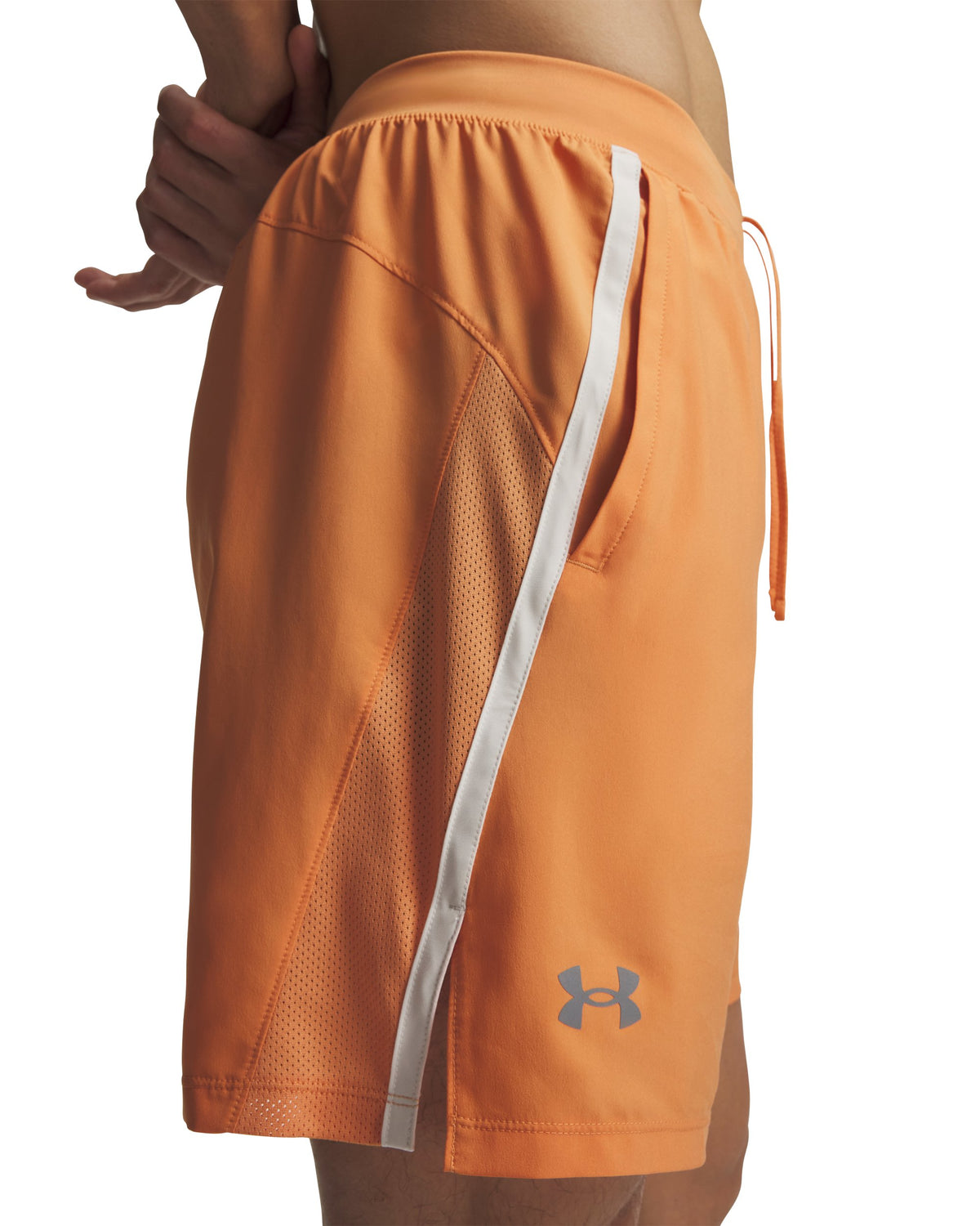 UA LAUNCH 7'' SHORTS - Orange / Reflective - 770