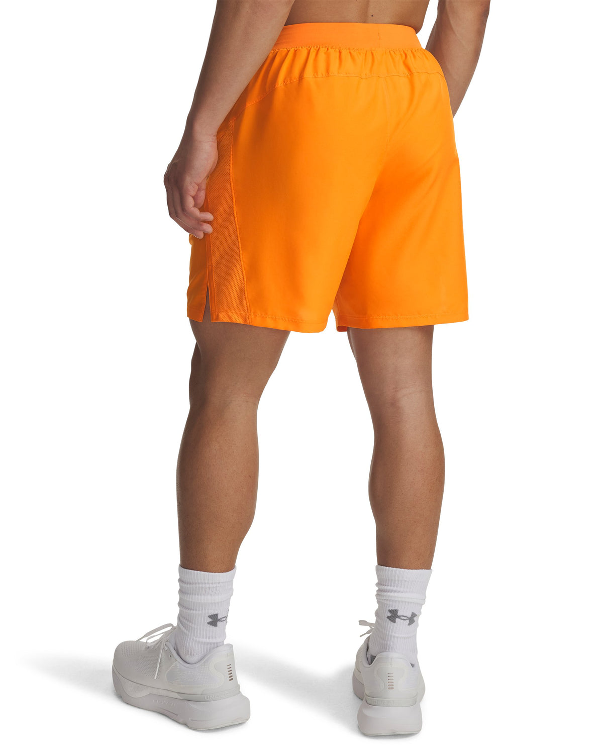 UA LAUNCH 7'' SHORTS - Orange / Reflective - 793