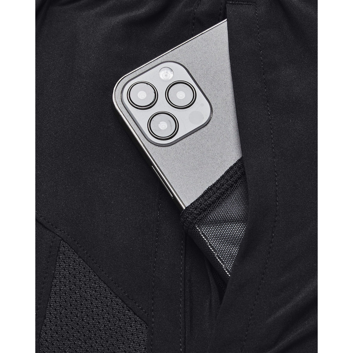UA LAUNCH 7'' UNLINED SHORTS - Black / Reflective - 001