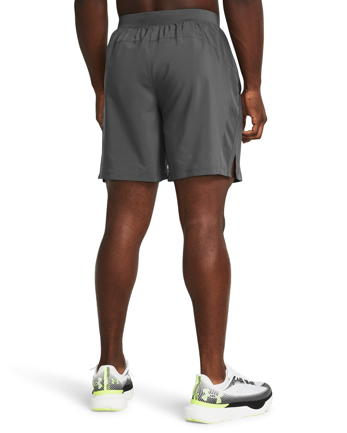 UA LAUNCH 7'' UNLINED SHORTS - Castlerock / Castlerock / Reflective - 025