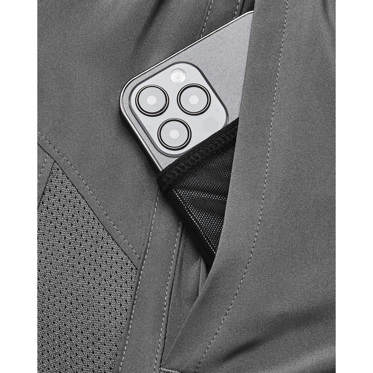UA LAUNCH 7'' UNLINED SHORTS - Castlerock / Castlerock / Reflective - 025