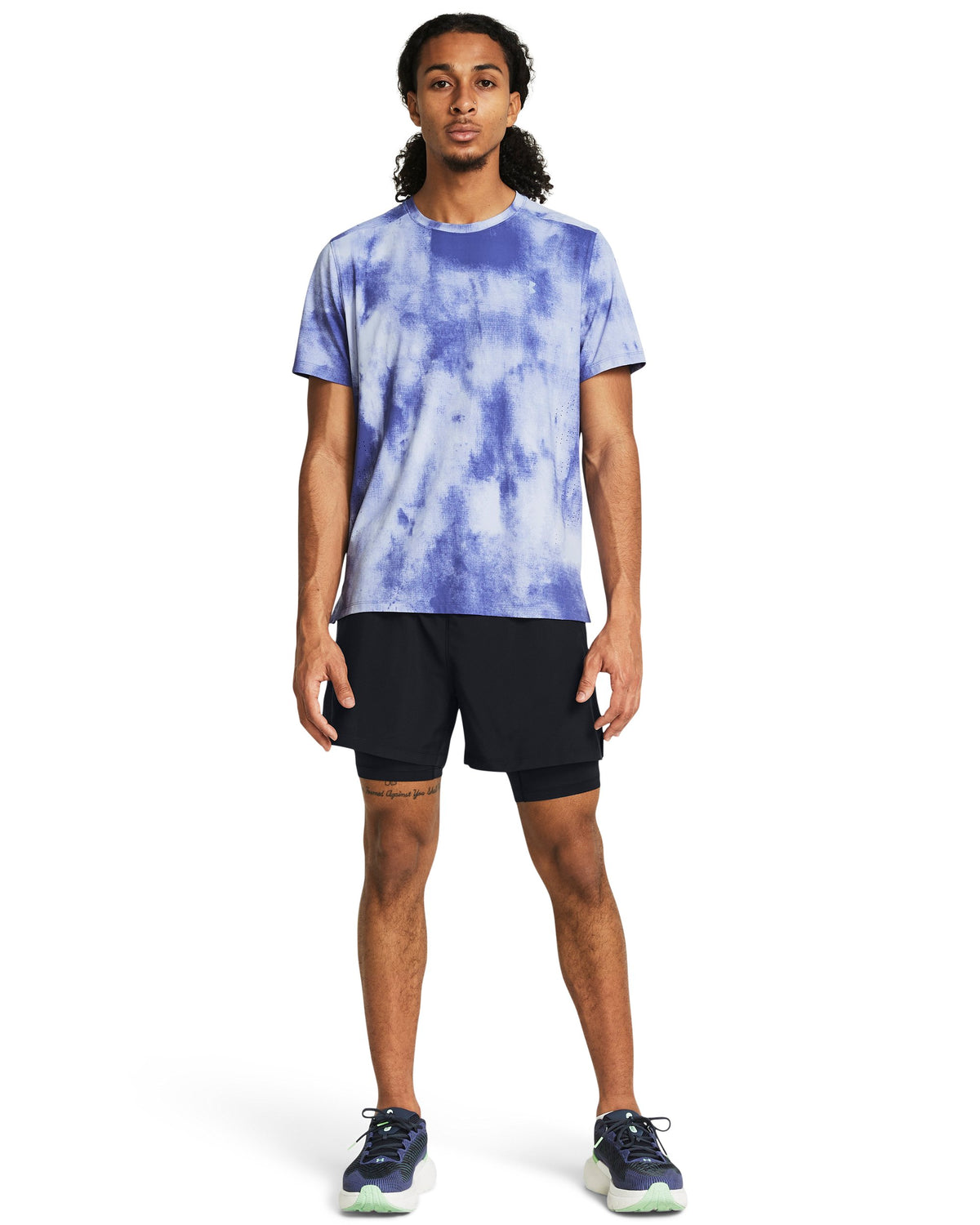 UA LAUNCH 5'' 2-IN-1 SHORTS - Black / Black / Reflective - 001