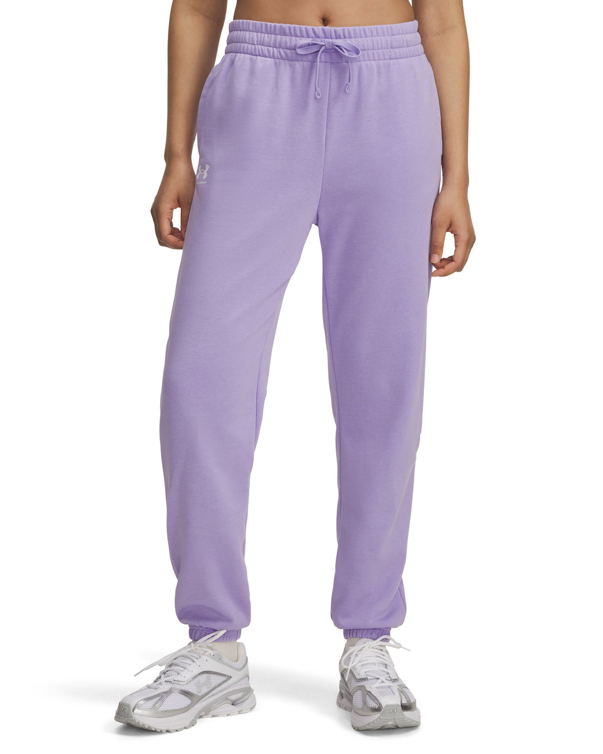 UA Rival Terry Joggers - Purple / White - 538