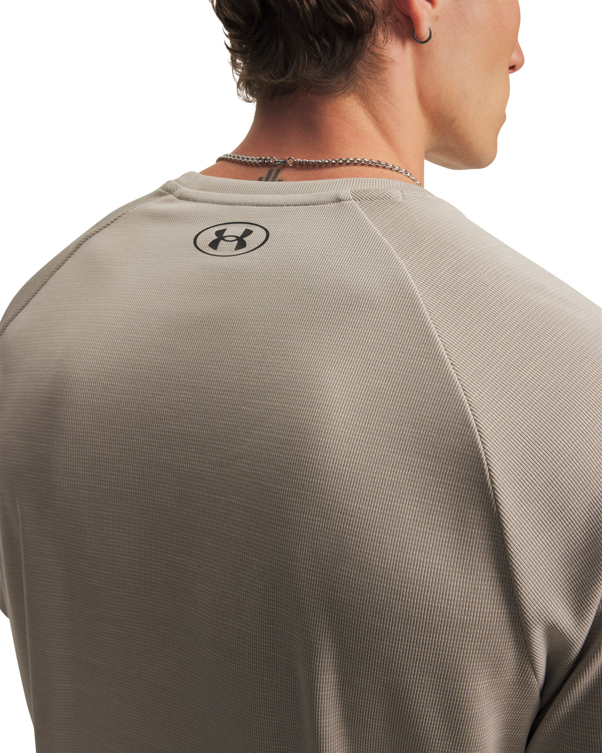 UA Tech Textured SS - Brown / Black - 204