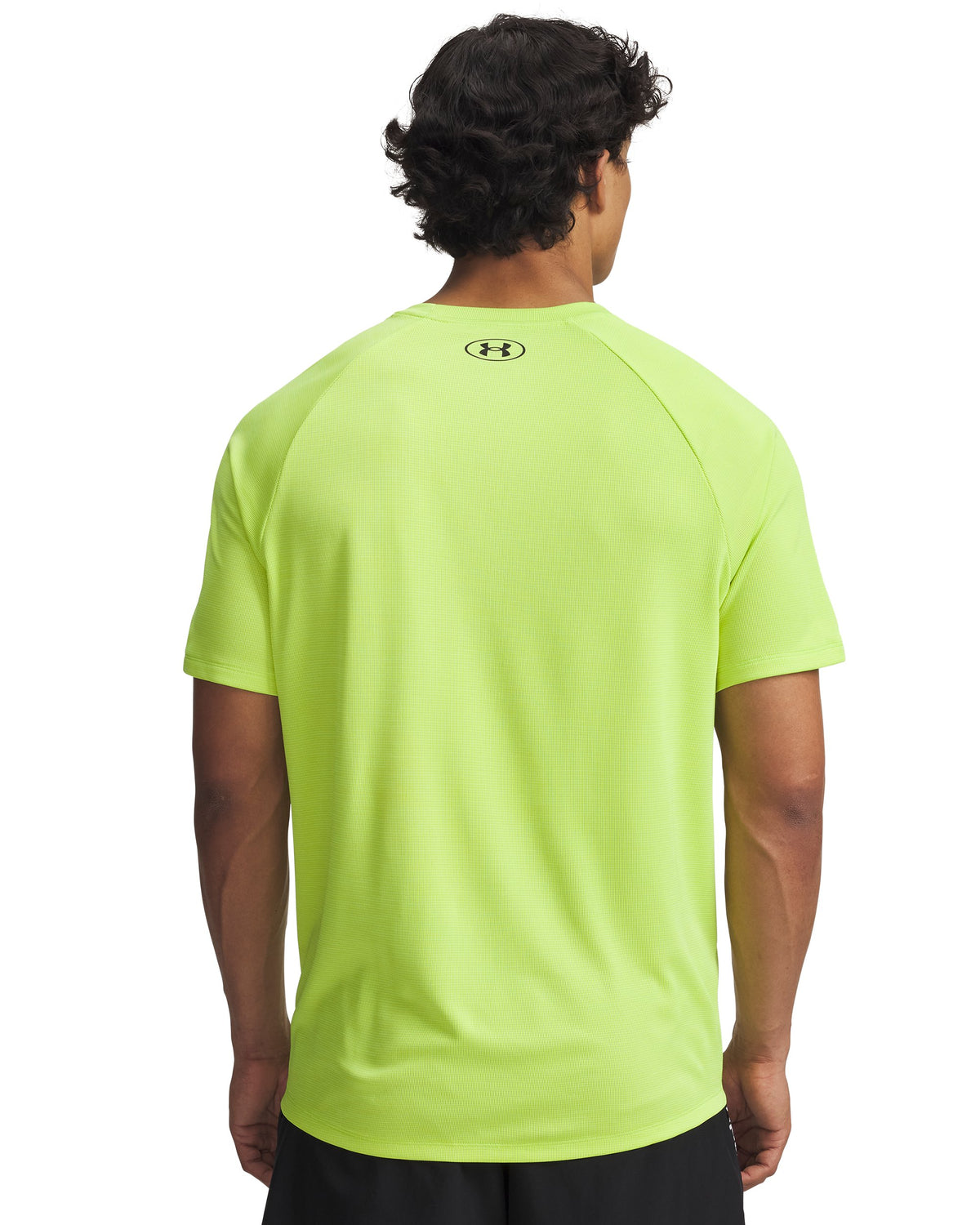 UA Tech Textured SS - Green / Black - 389