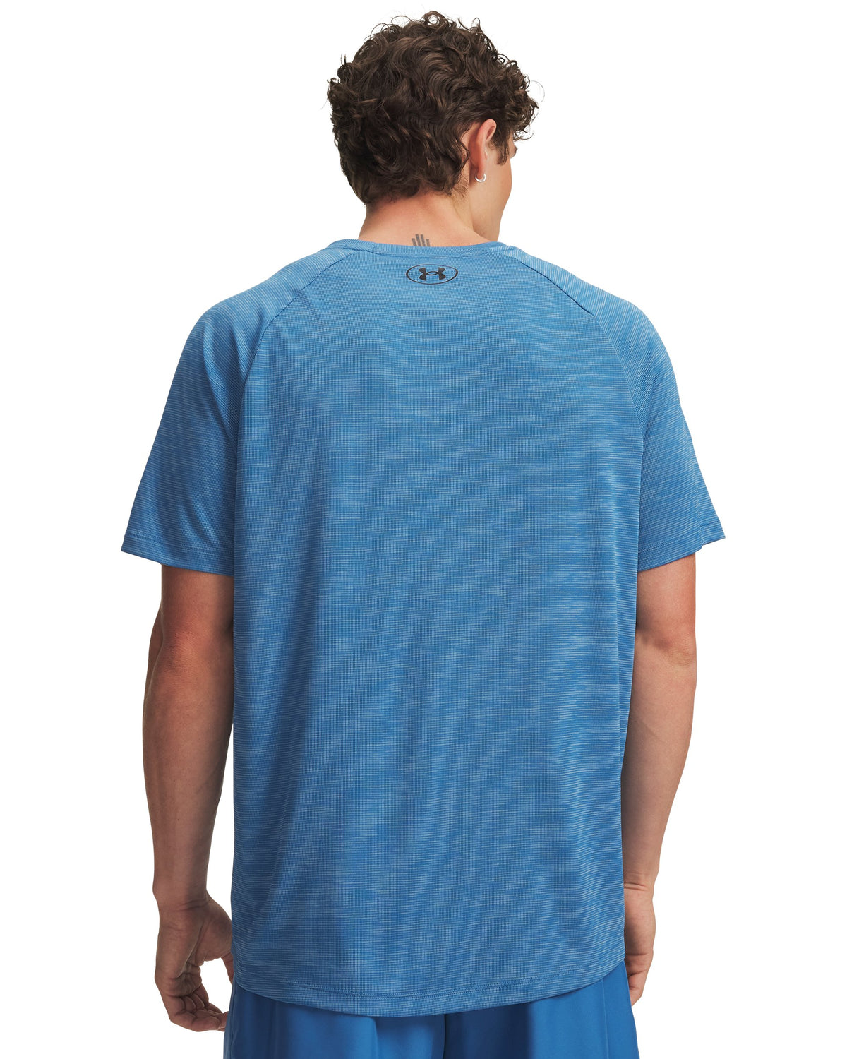 UA Tech Textured SS - Blue / Black - 430