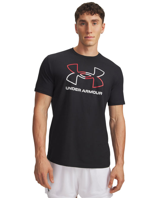 UA GL FOUNDATION UPDATE SS - Black / Red / White - 001