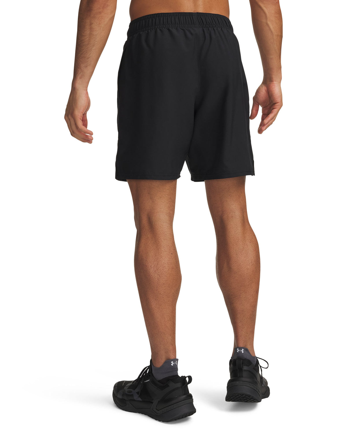 UA Tech Woven Wordmark Short - Black / Fresco Blue - 012