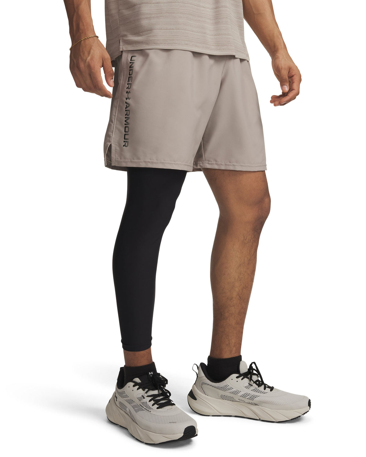 UA Tech Woven Wordmark Short - Brown / Black - 204