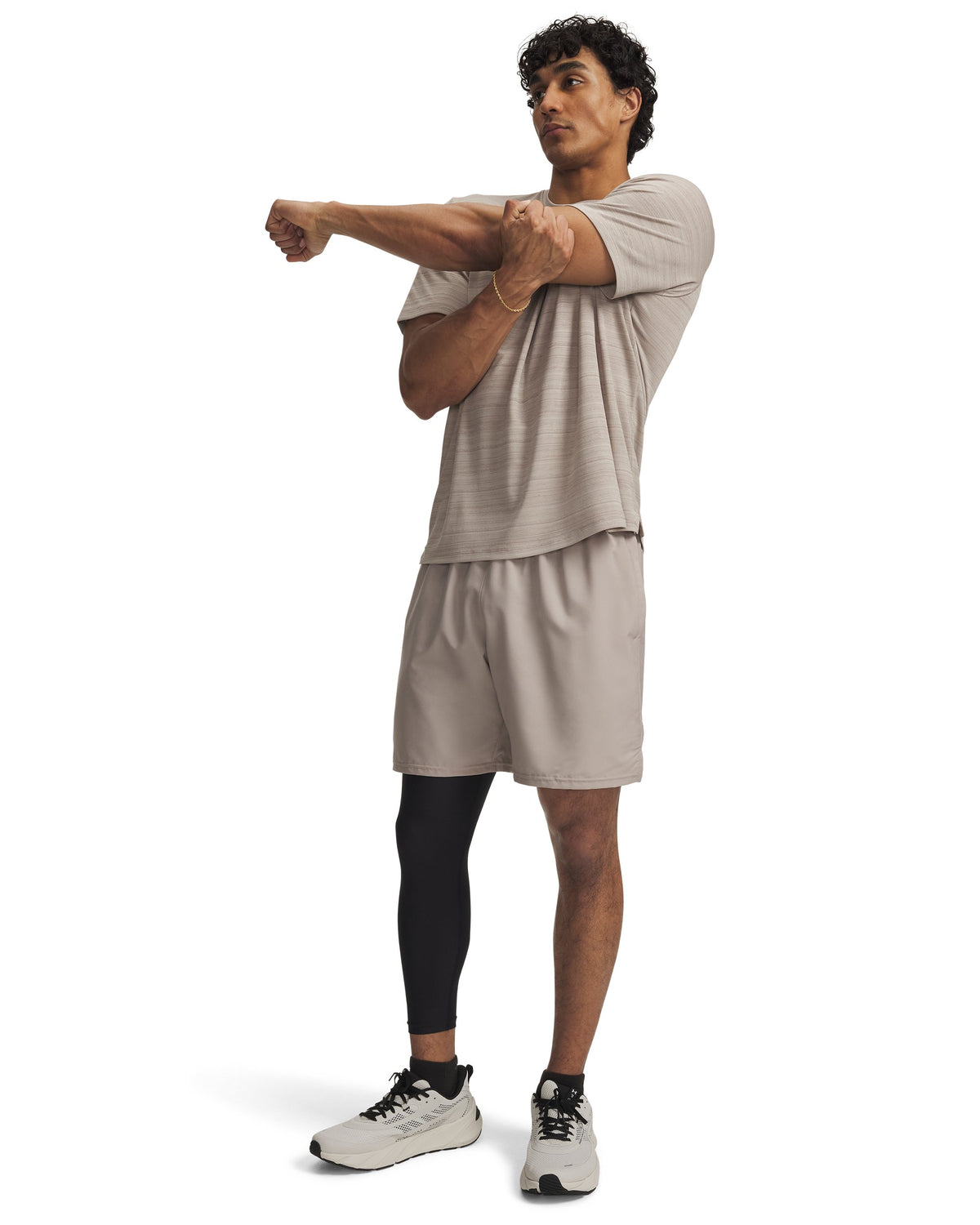UA Tech Woven Wordmark Short - Brown / Black - 204