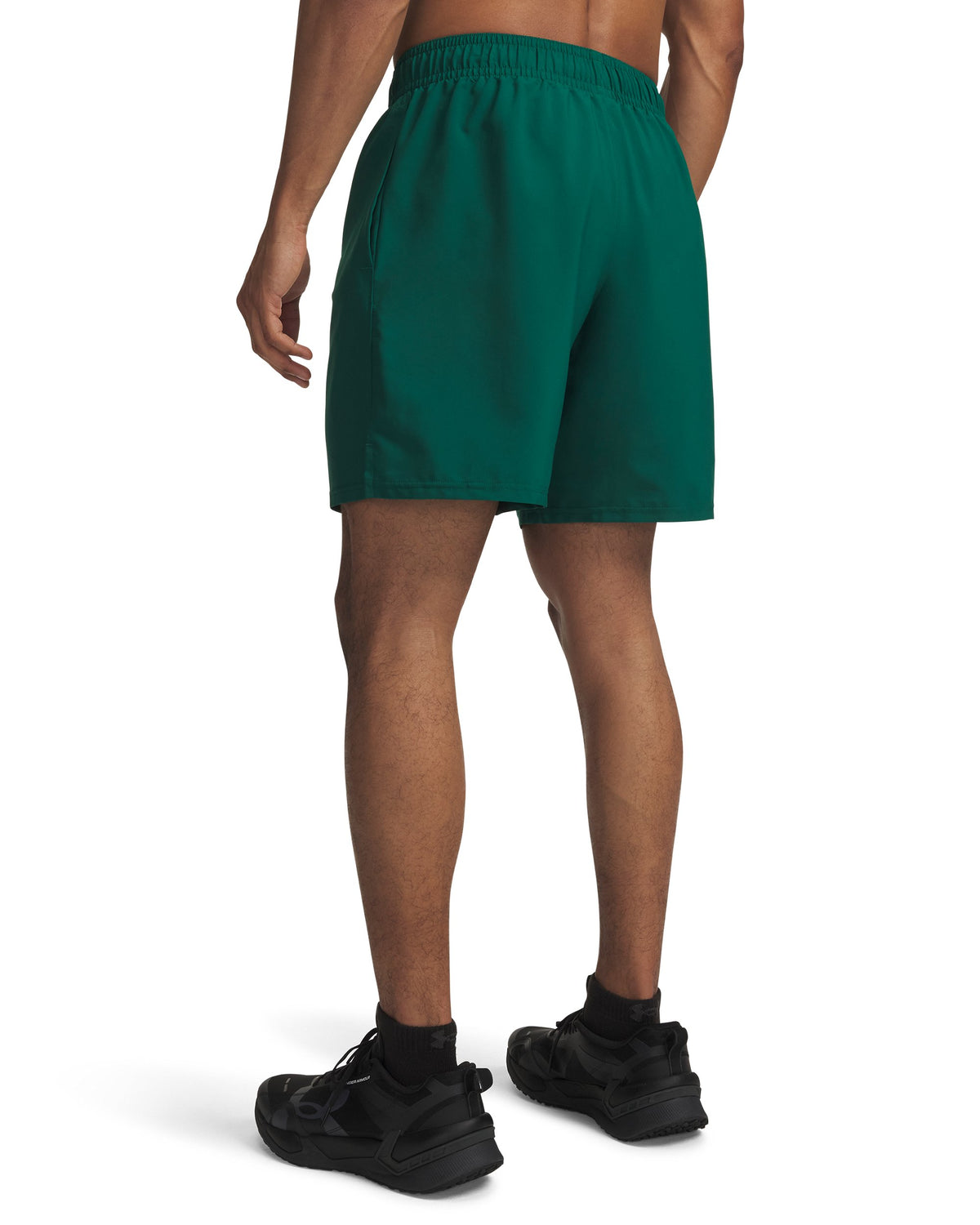 UA Tech Woven Wordmark Short - Green / Black - 312