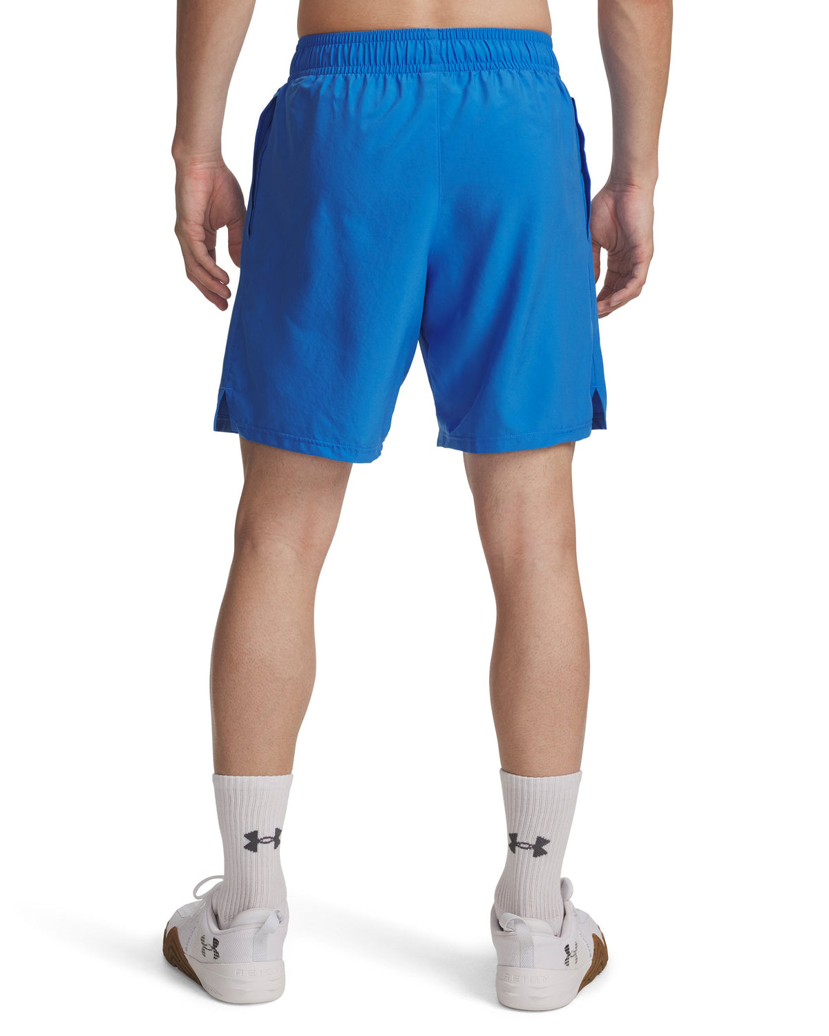 UA Tech Woven Wordmark Short - Blue Atlantis / White - 402