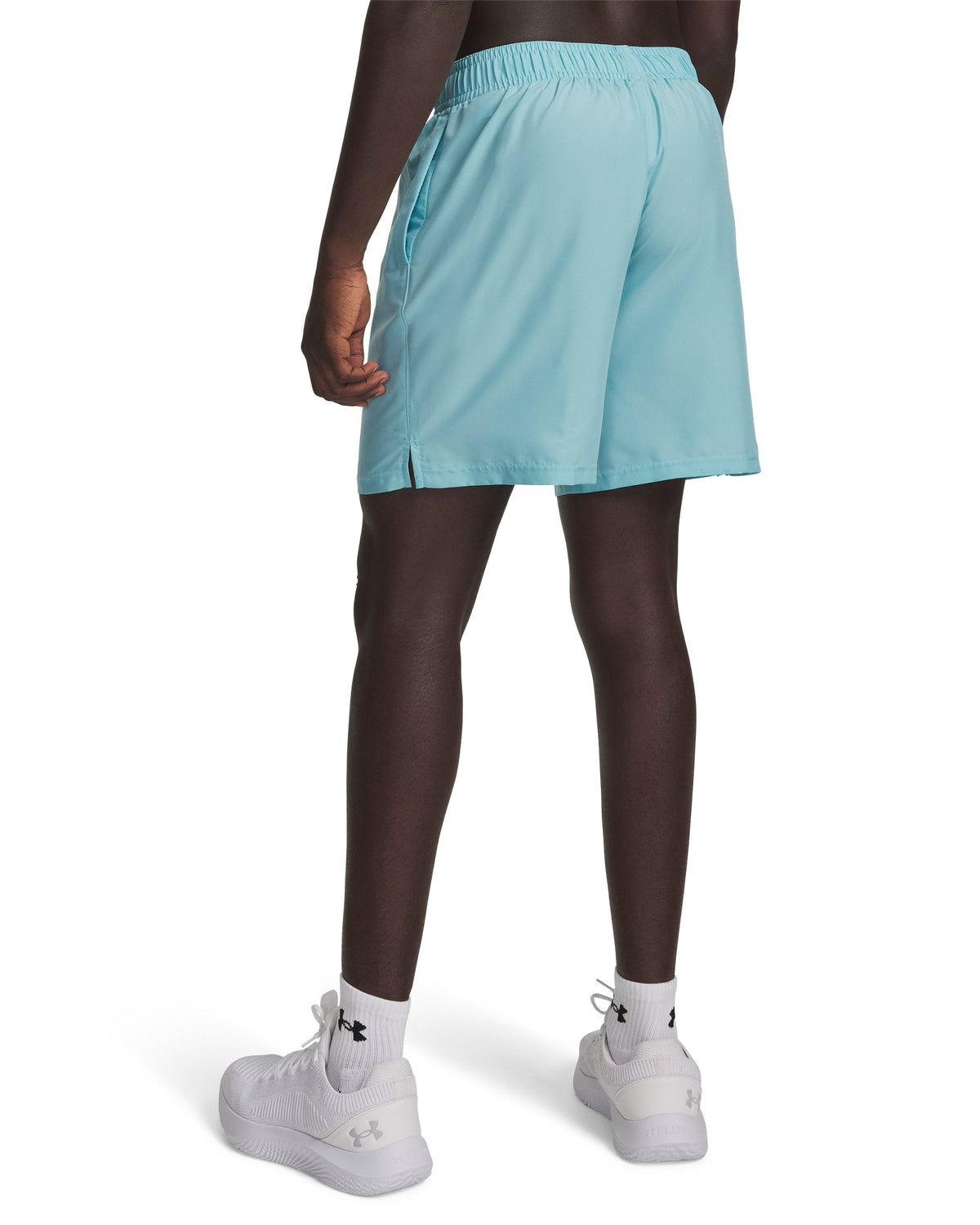 UA Tech Woven Wordmark Short - כחול בהיר / שחור - 425