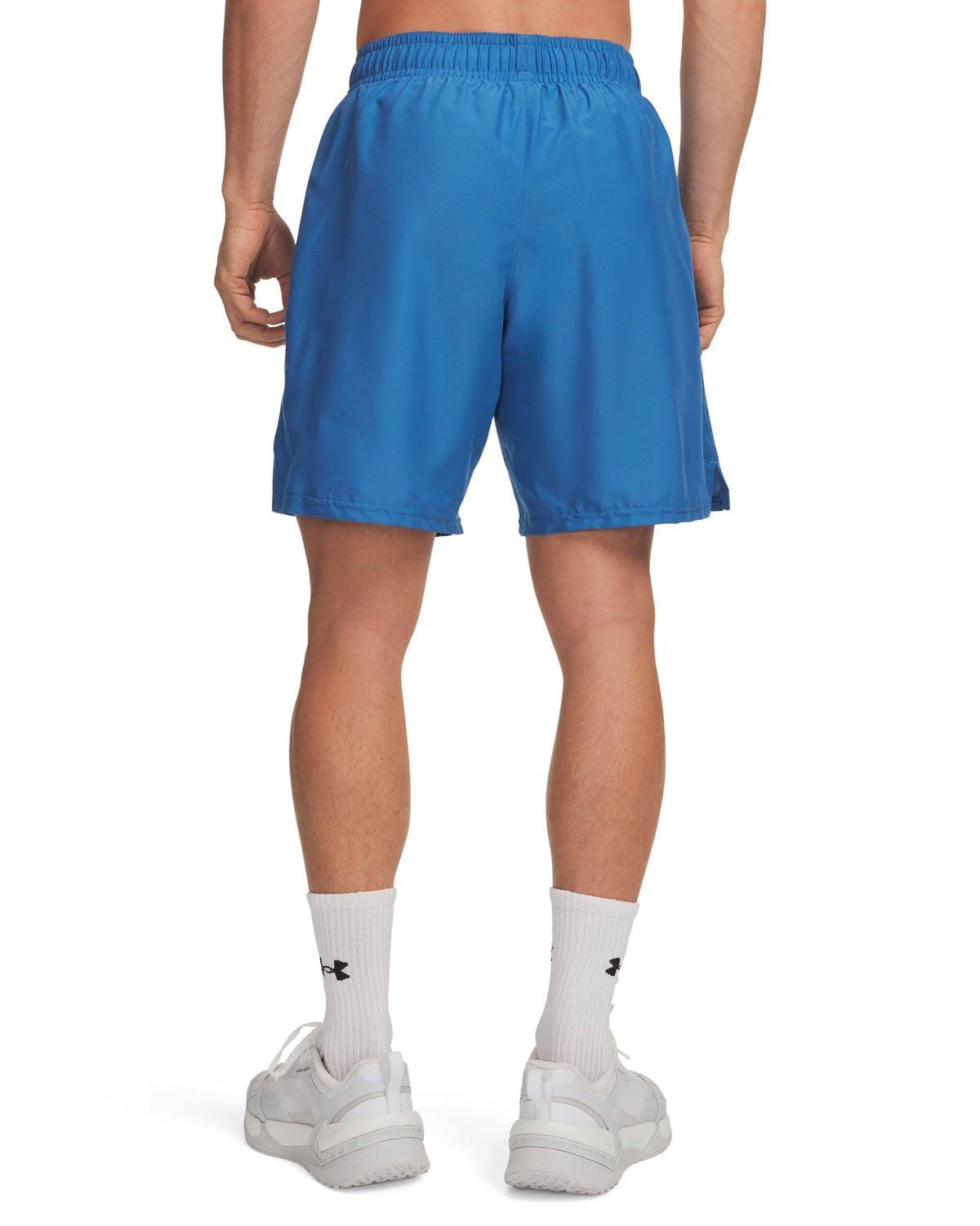 UA Tech Woven Wordmark Short - Blue / Black - 430
