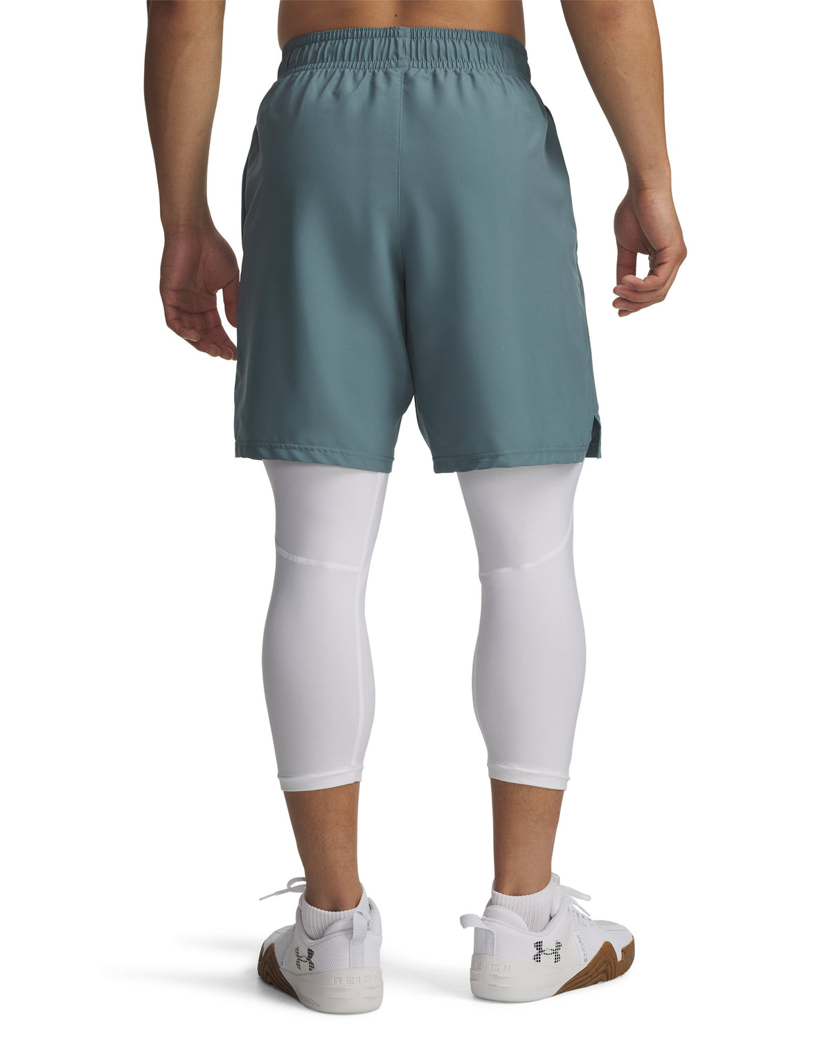 UA Tech Woven Wordmark Short - Blue / White - 587