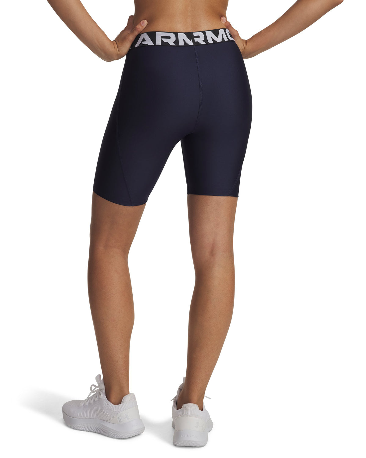 UA HG 8in Short - Blue / White - 410