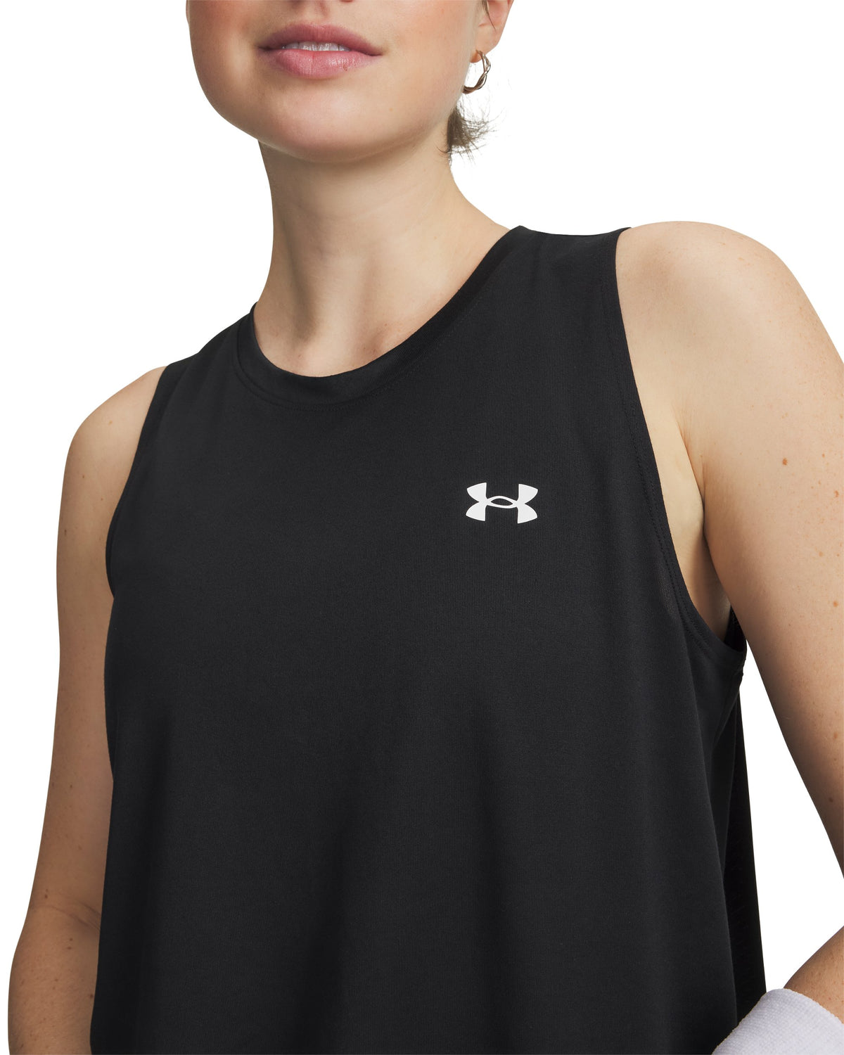 Tech Tank Solid - Black / White - 001