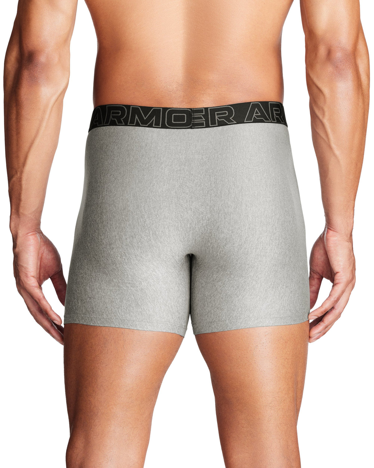 M UA Perf Tech 6in - Steel Full Heather / Castlerock Full Heather / Castlerock - 035