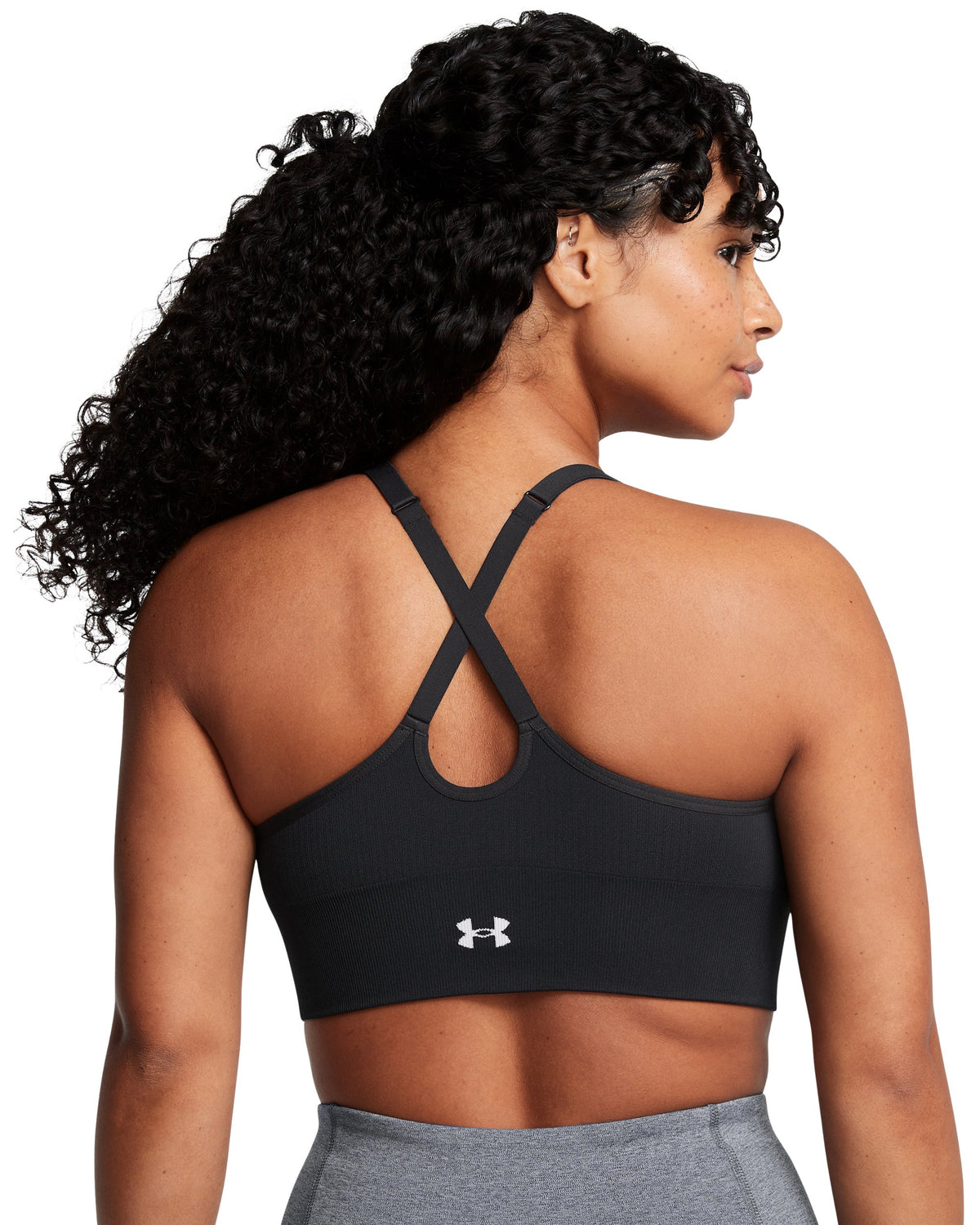 Vanish Seamless Low Bra - Black / White - 001