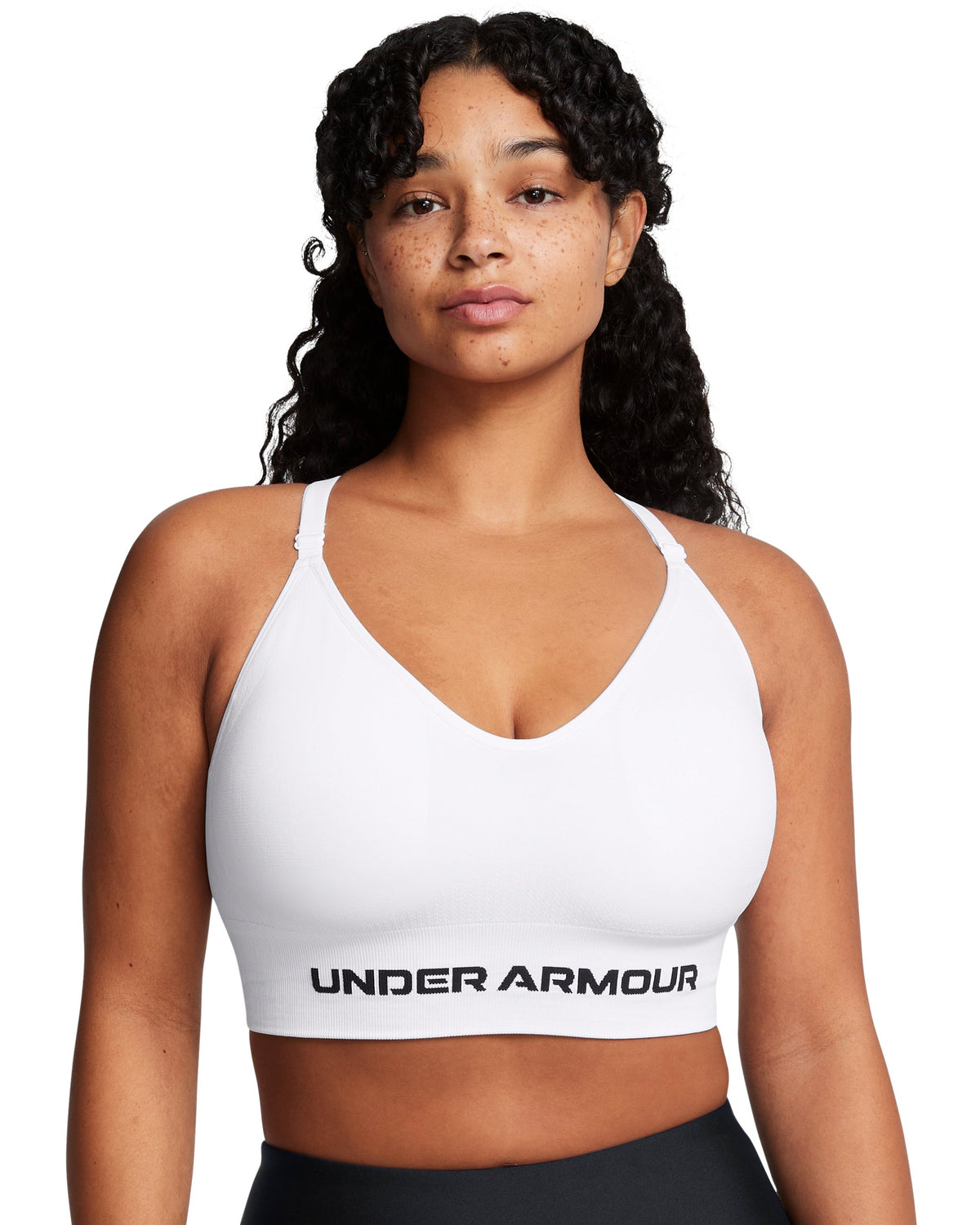 Vanish Seamless Low Bra - White / Black - 100