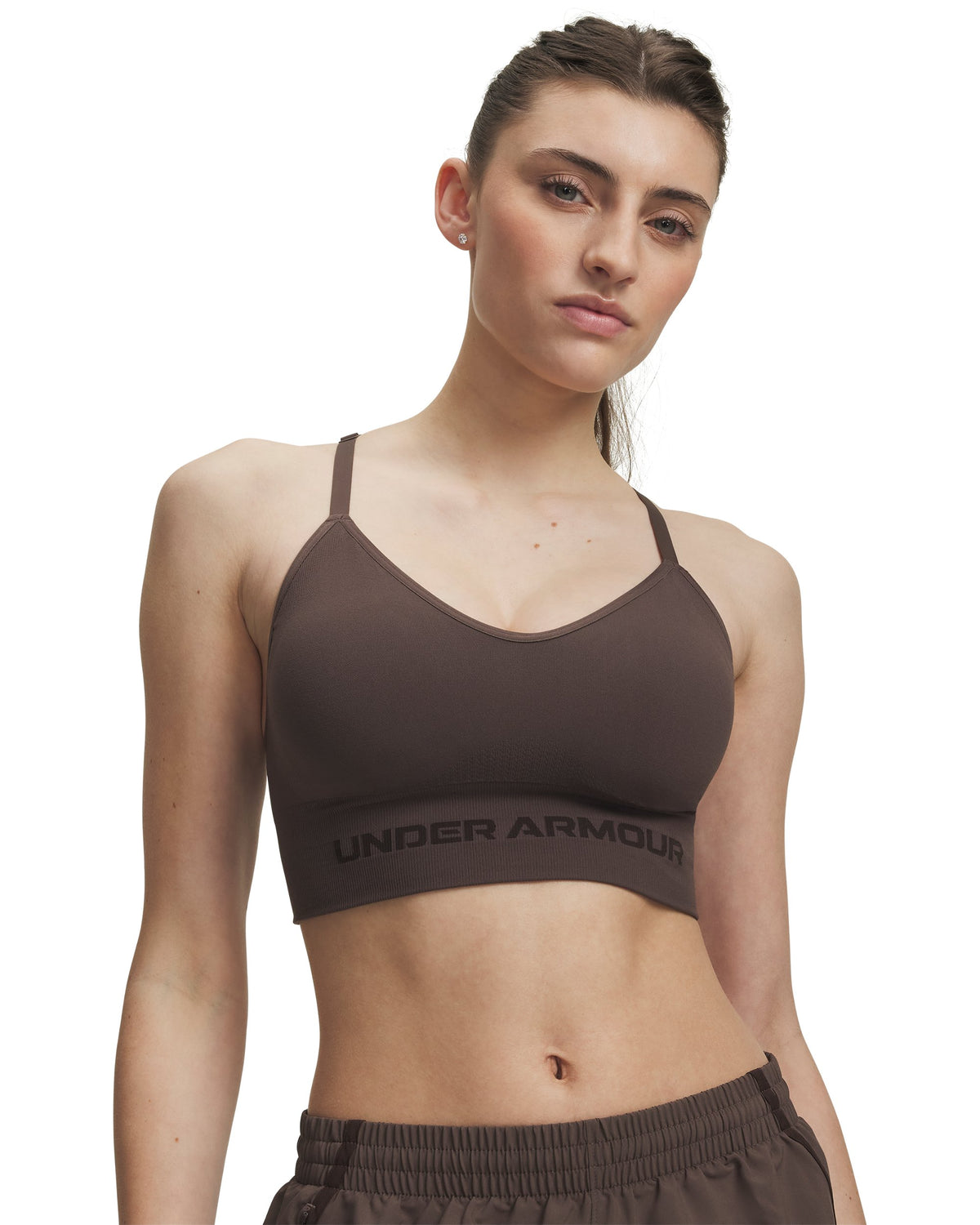 Vanish Seamless Low Bra - Brown / Kona Brown - 201