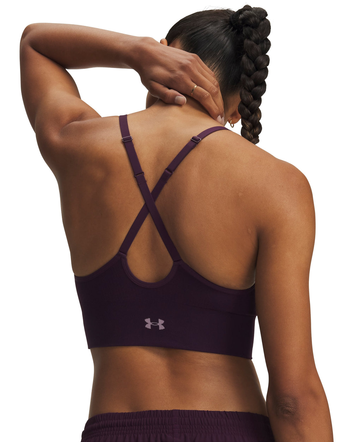 Vanish Seamless Low Bra - Purple / Mauve Pink - 526