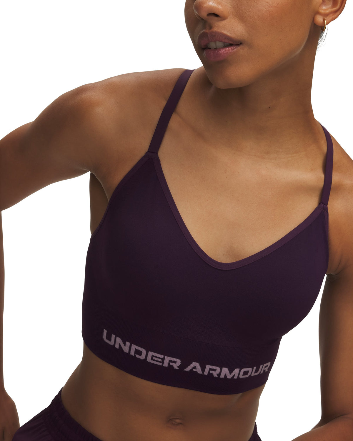 Vanish Seamless Low Bra - Purple / Mauve Pink - 526