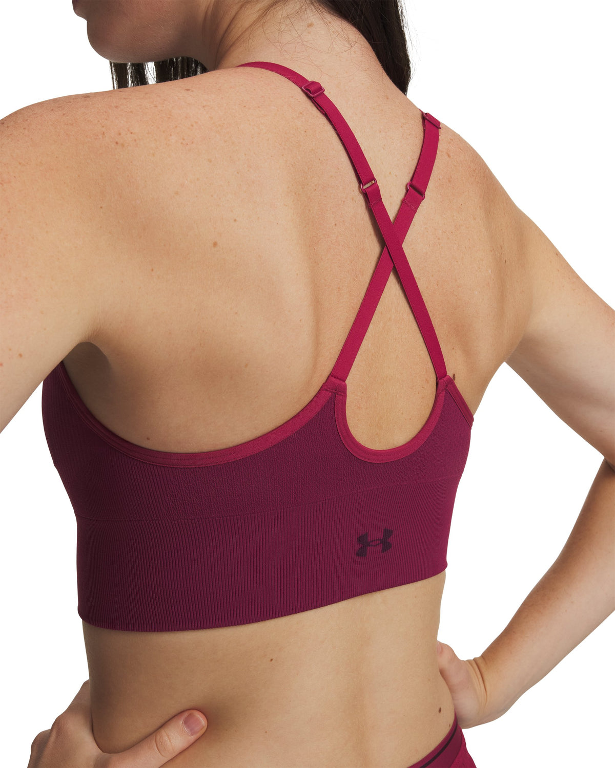 Vanish Seamless Low Bra - Red / Ox Blood - 622