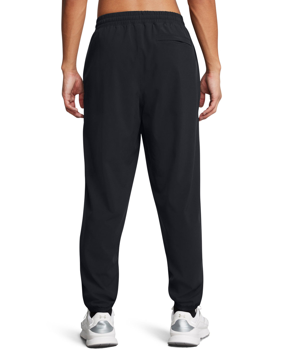 UA Vibe Woven Jogger - Black / White - 001