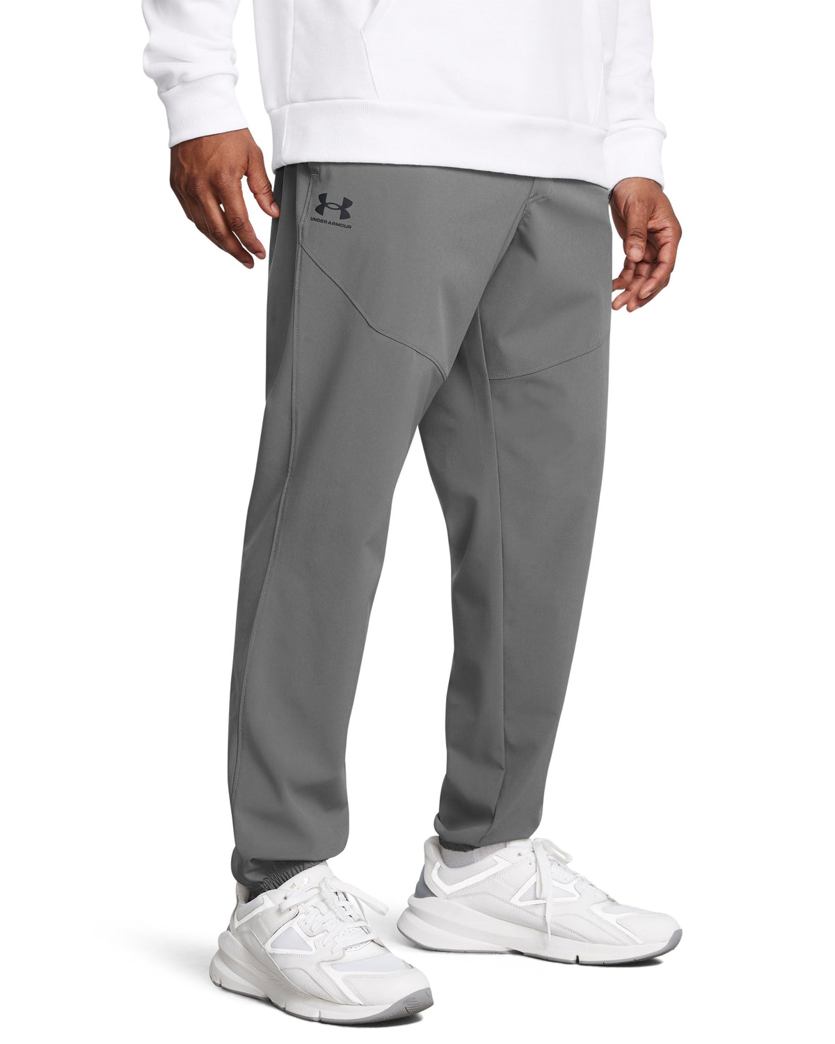 UA Vibe Woven Jogger - Castlerock / Black - 025