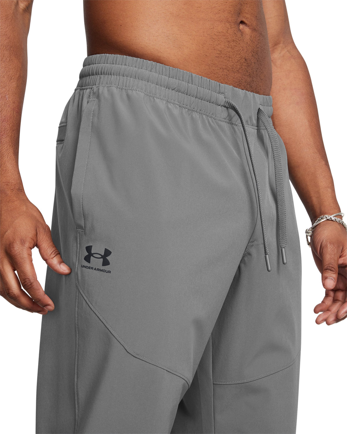 UA Vibe Woven Jogger - Castlerock / Black - 025