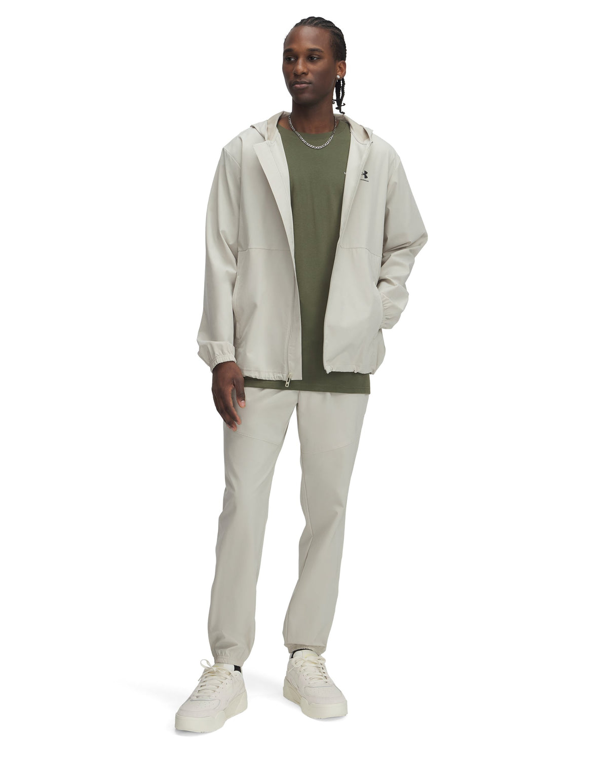 UA Vibe Woven Jogger - Khaki Base / Black - 289