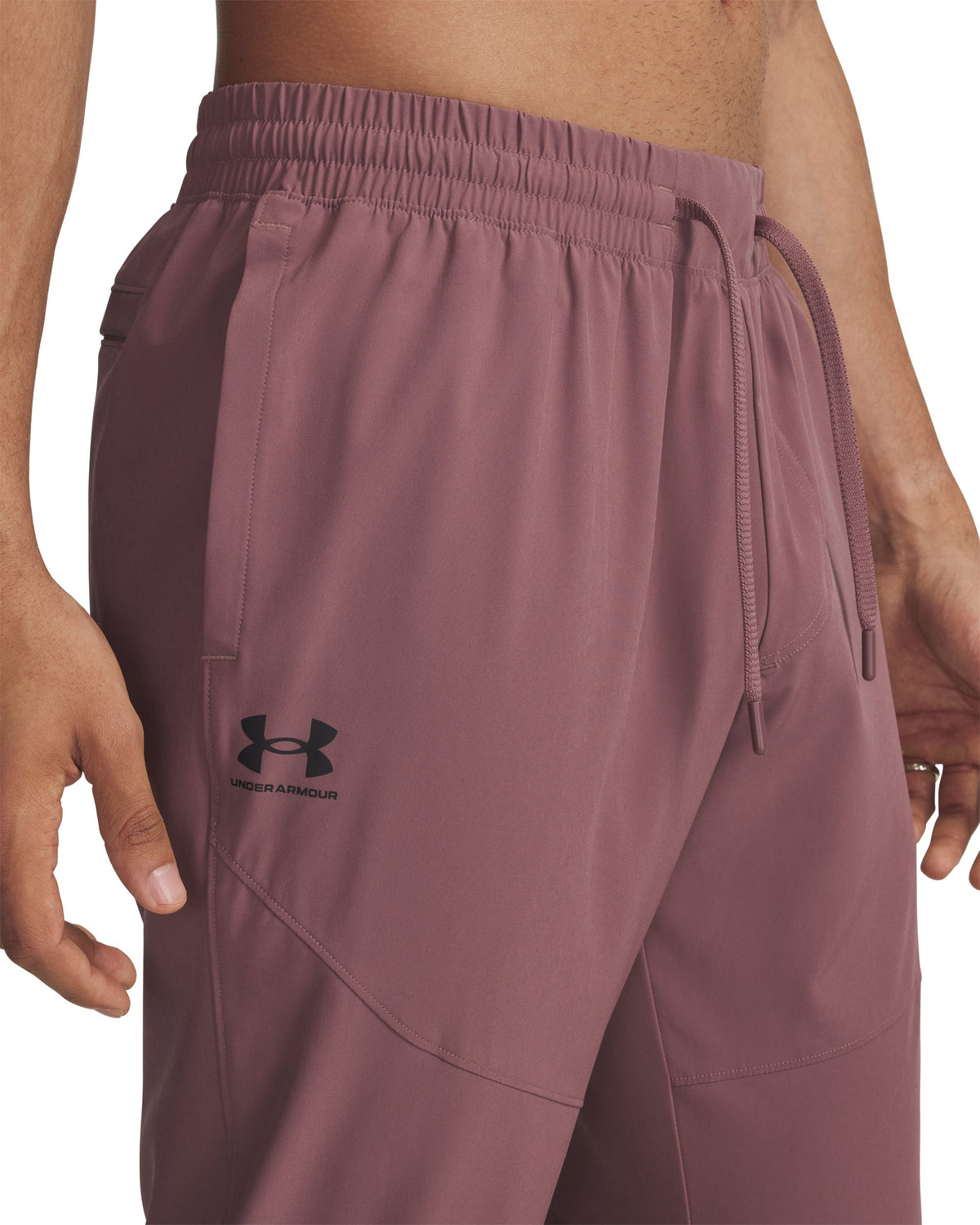 UA Vibe Woven Jogger - Maroon Mist / Black - 651