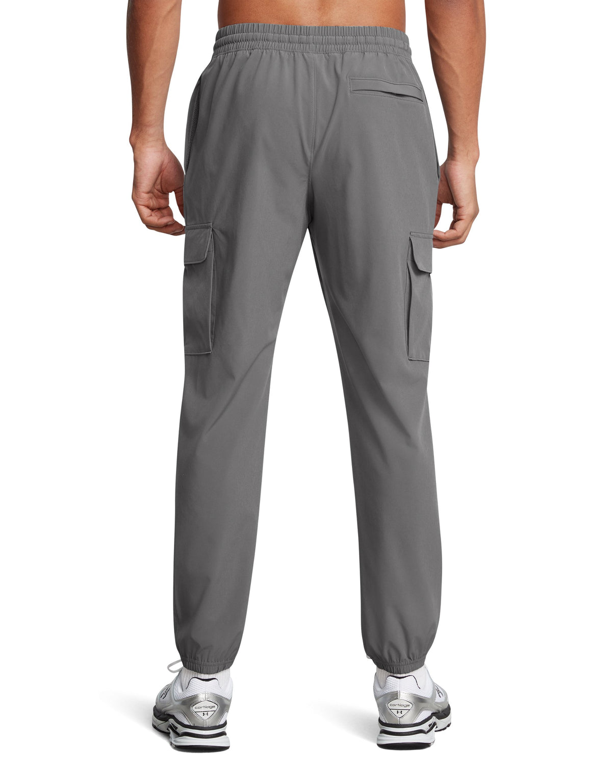 UA Vibe Woven Cargo Pants - Castlerock / Black - 025