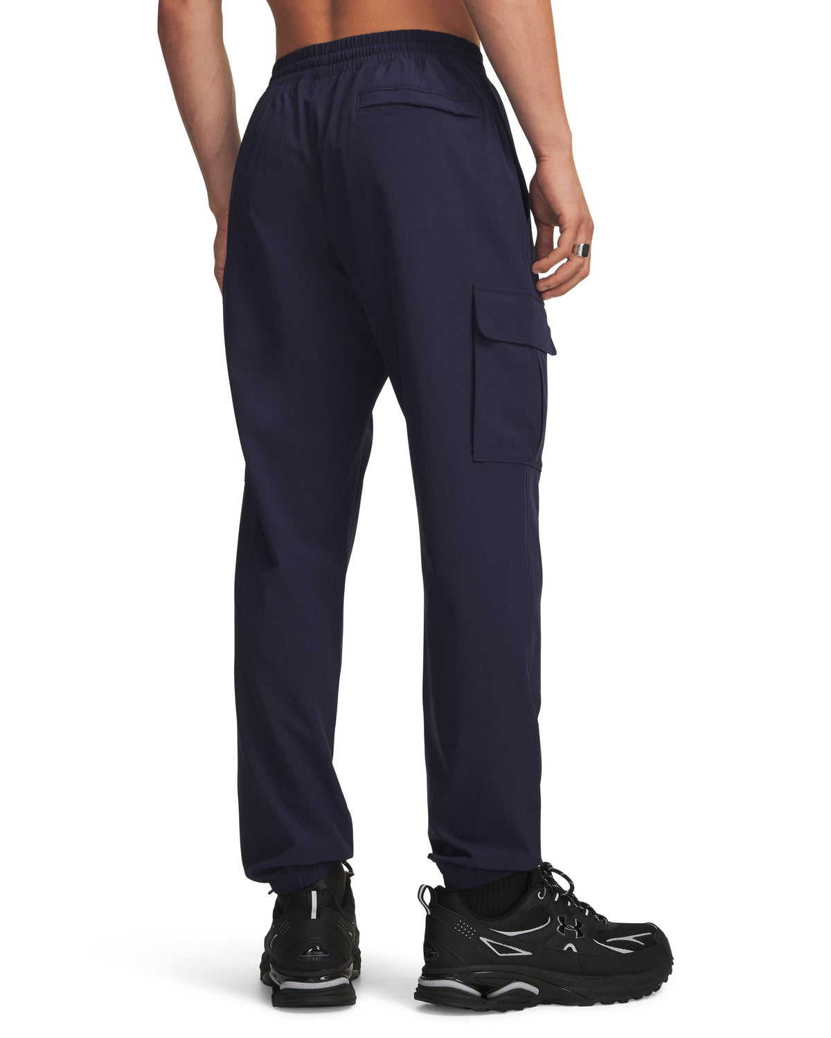 UA Vibe Woven Cargo Pants - Blue / Black - 410