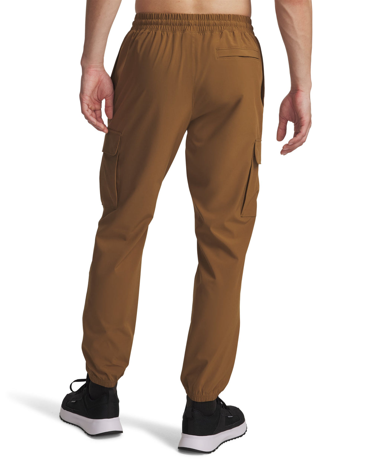 UA Vibe Woven Cargo Pants - חום בהיר / שחור - 498