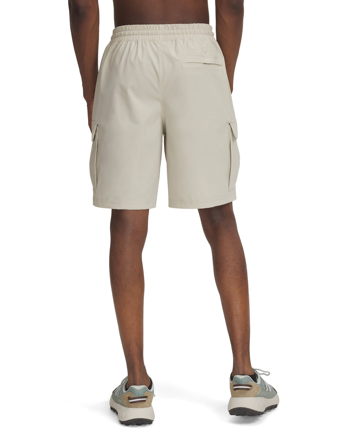 UA Vibe Woven Cargo Short - Khaki Base / Black - 289