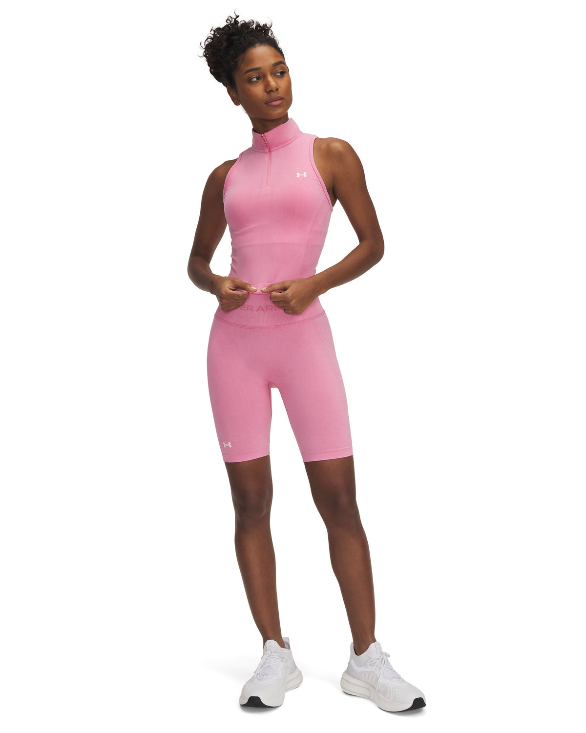 UA Vanish Seamless Washed - ורוד
