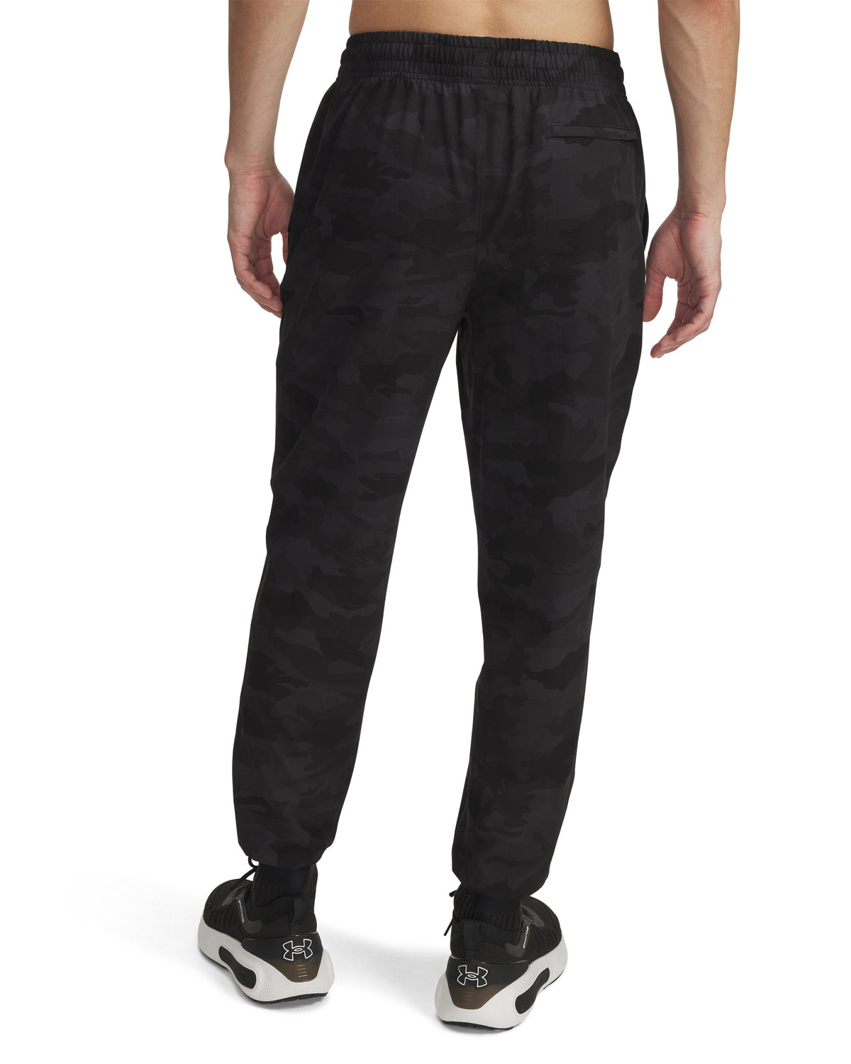 UA Unstoppable Woven Jogger - Black / Black - 005