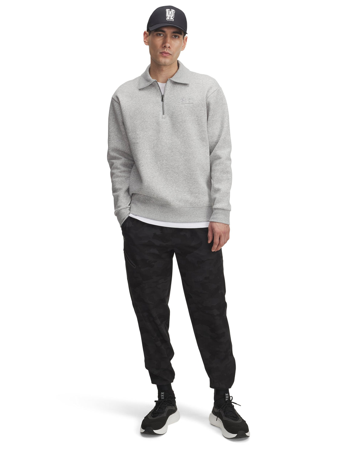 UA Unstoppable Woven Jogger - Black / Black - 005