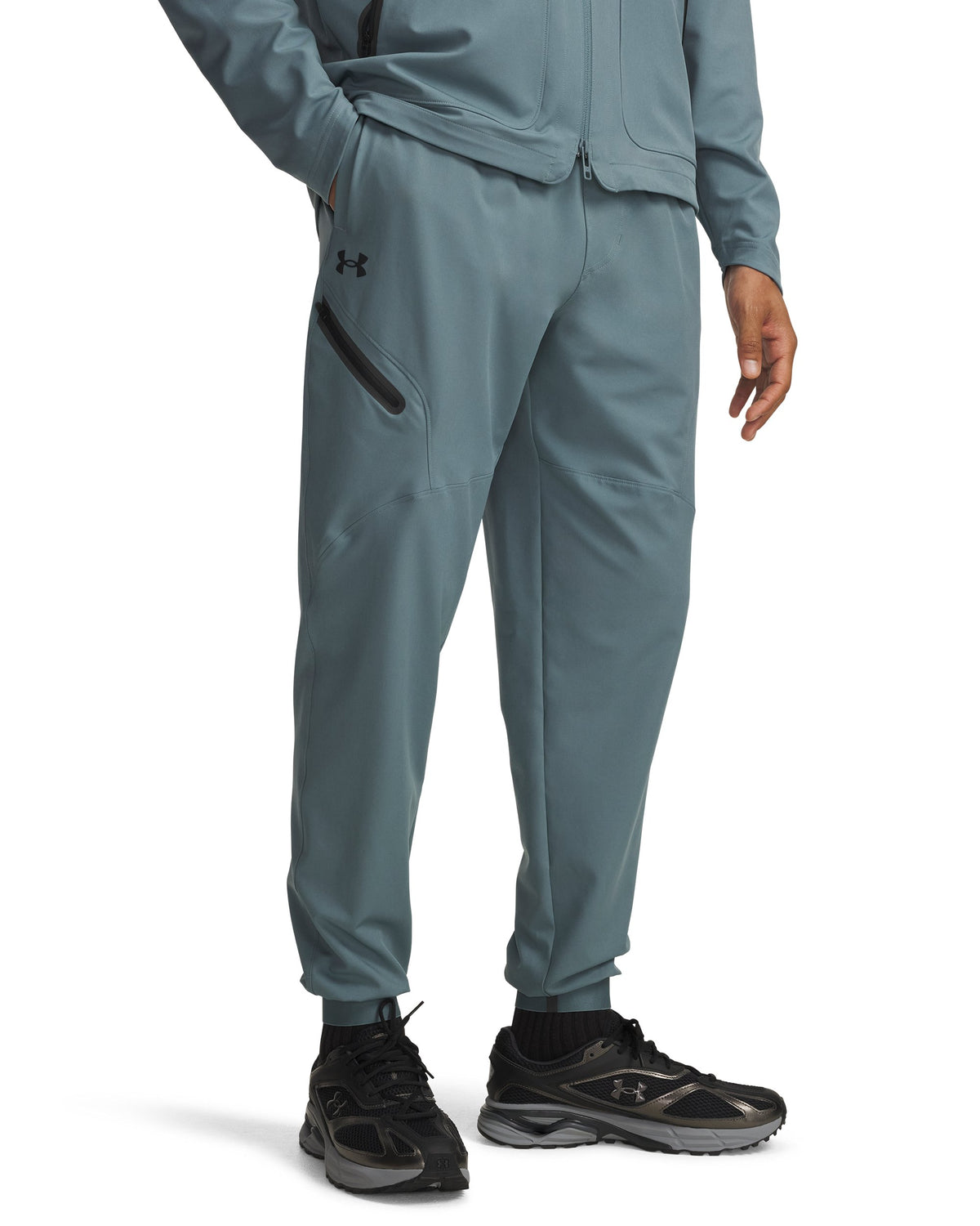 UA Unstoppable Woven Jogger - Blue / Black - 587