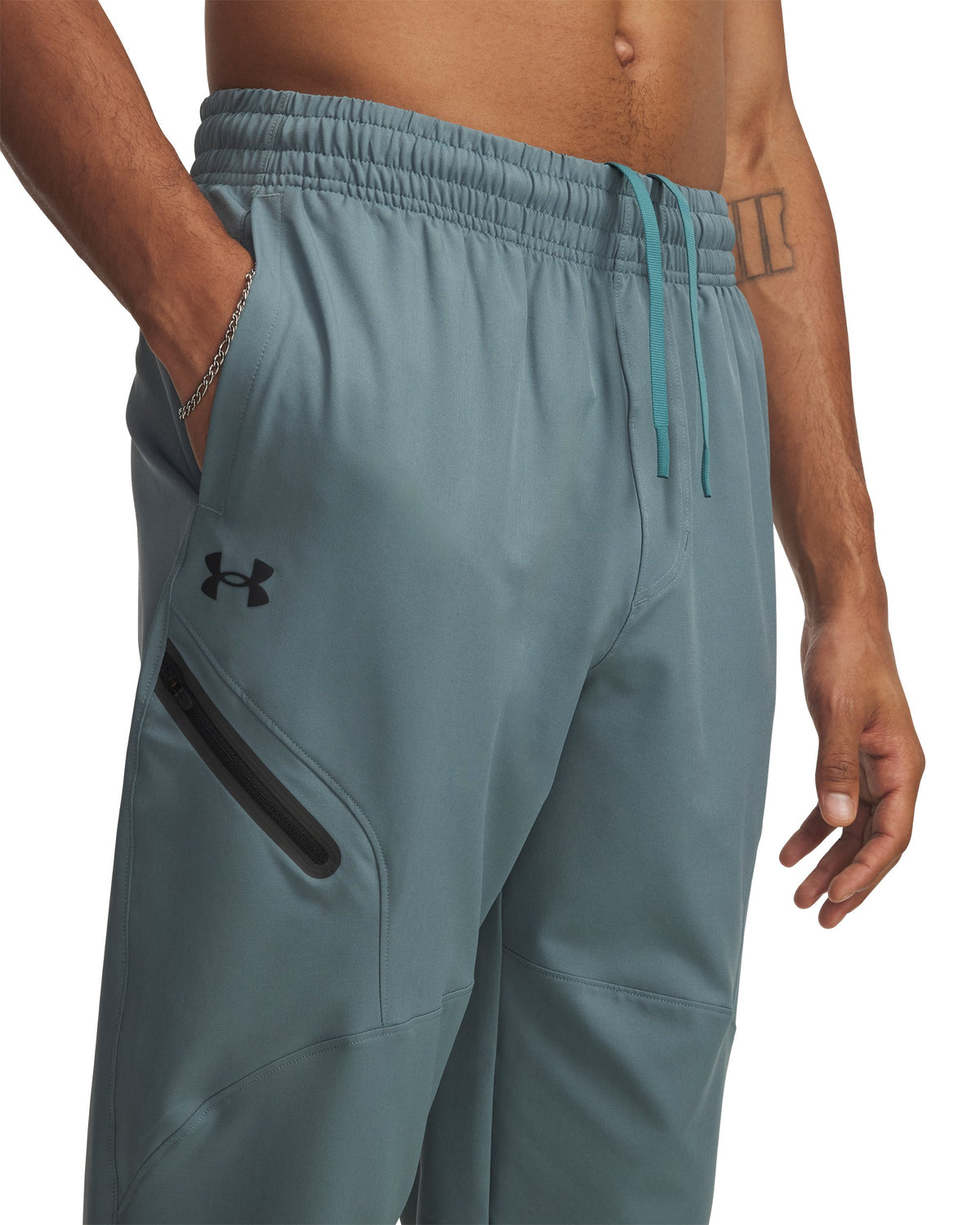 UA Unstoppable Woven Jogger - Blue / Black - 587