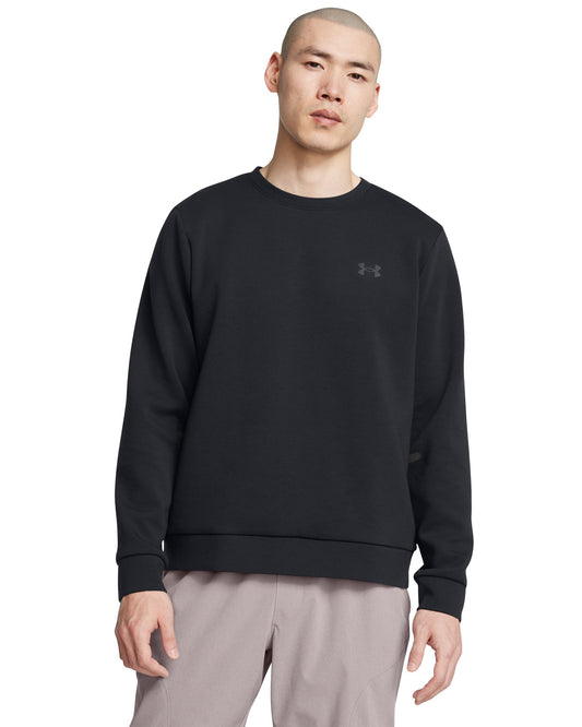 UA Unstoppable Flc Crew EU - Black / Black - 001