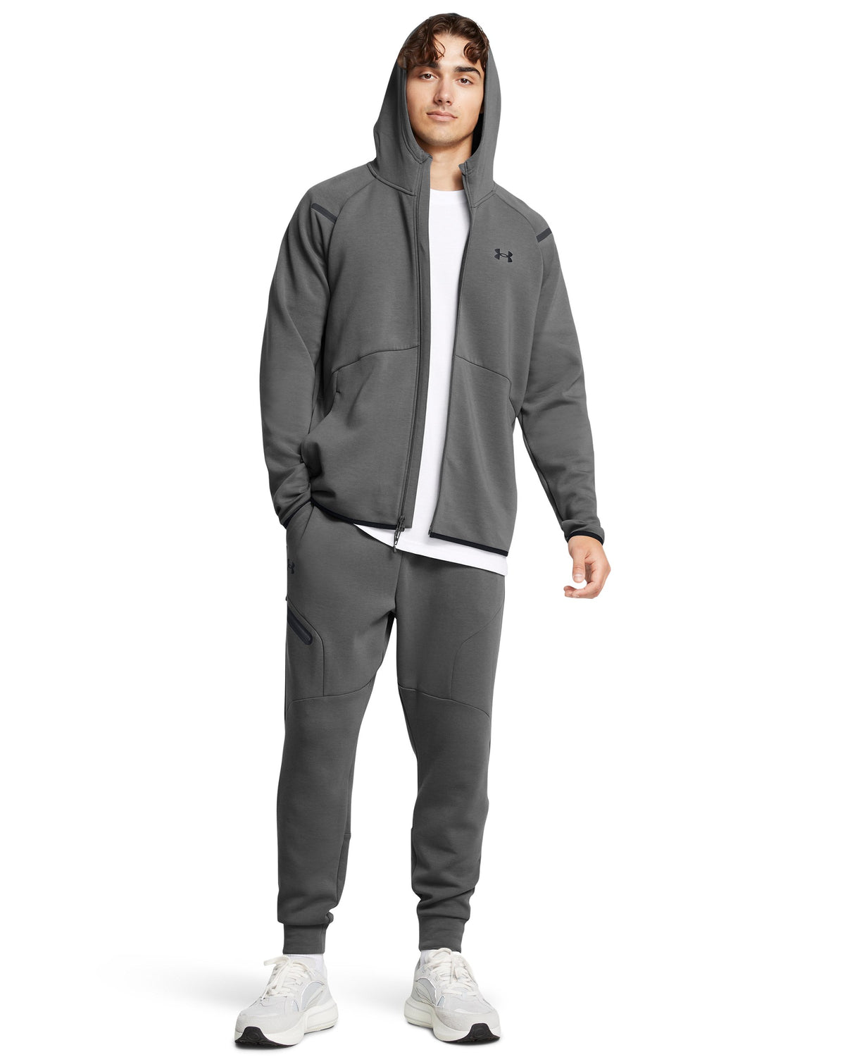 UA Unstoppable Flc FZ HD EU - Gray / Black - 025
