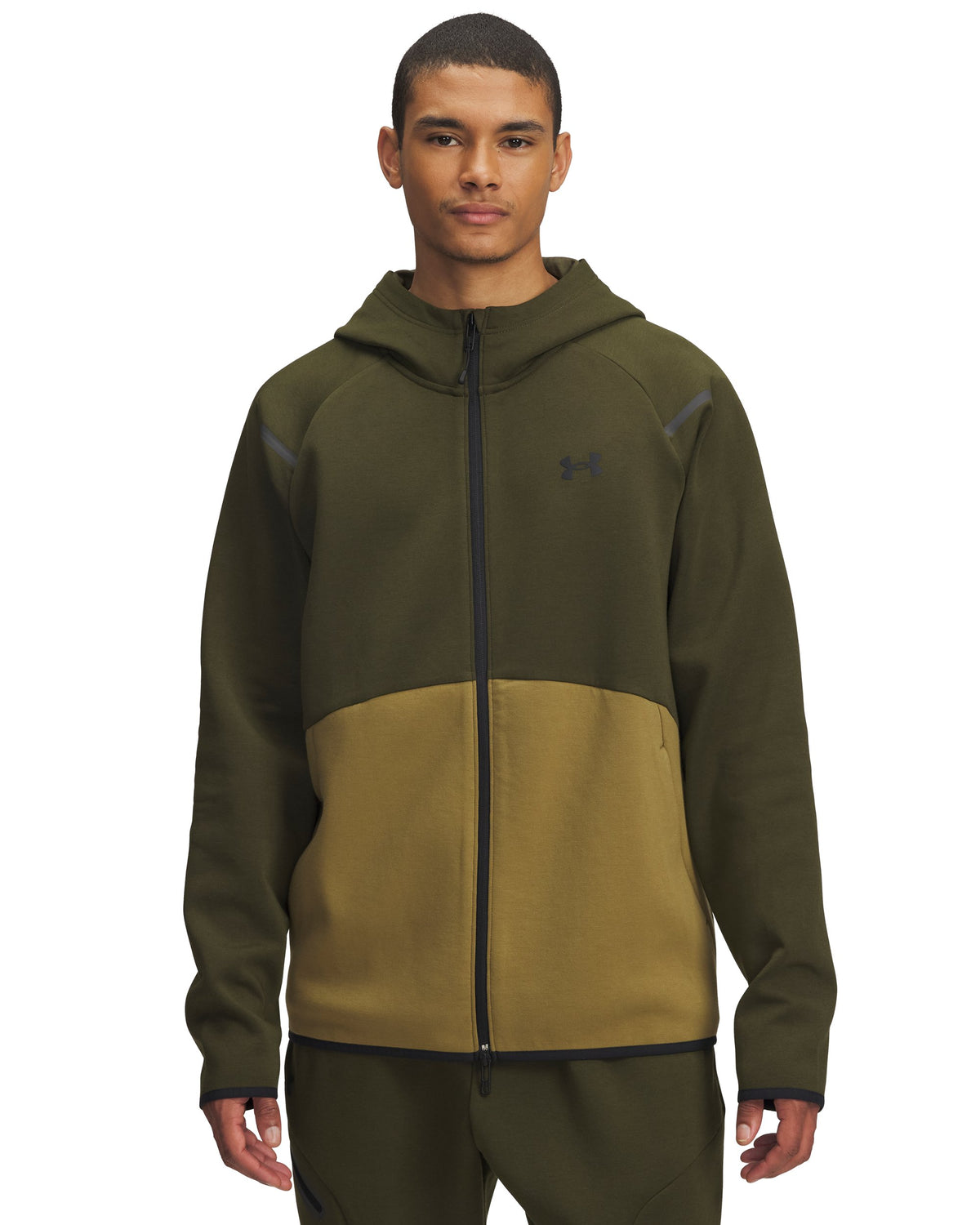 UA Unstoppable Flc FZ HD EU - Green / Black - 308