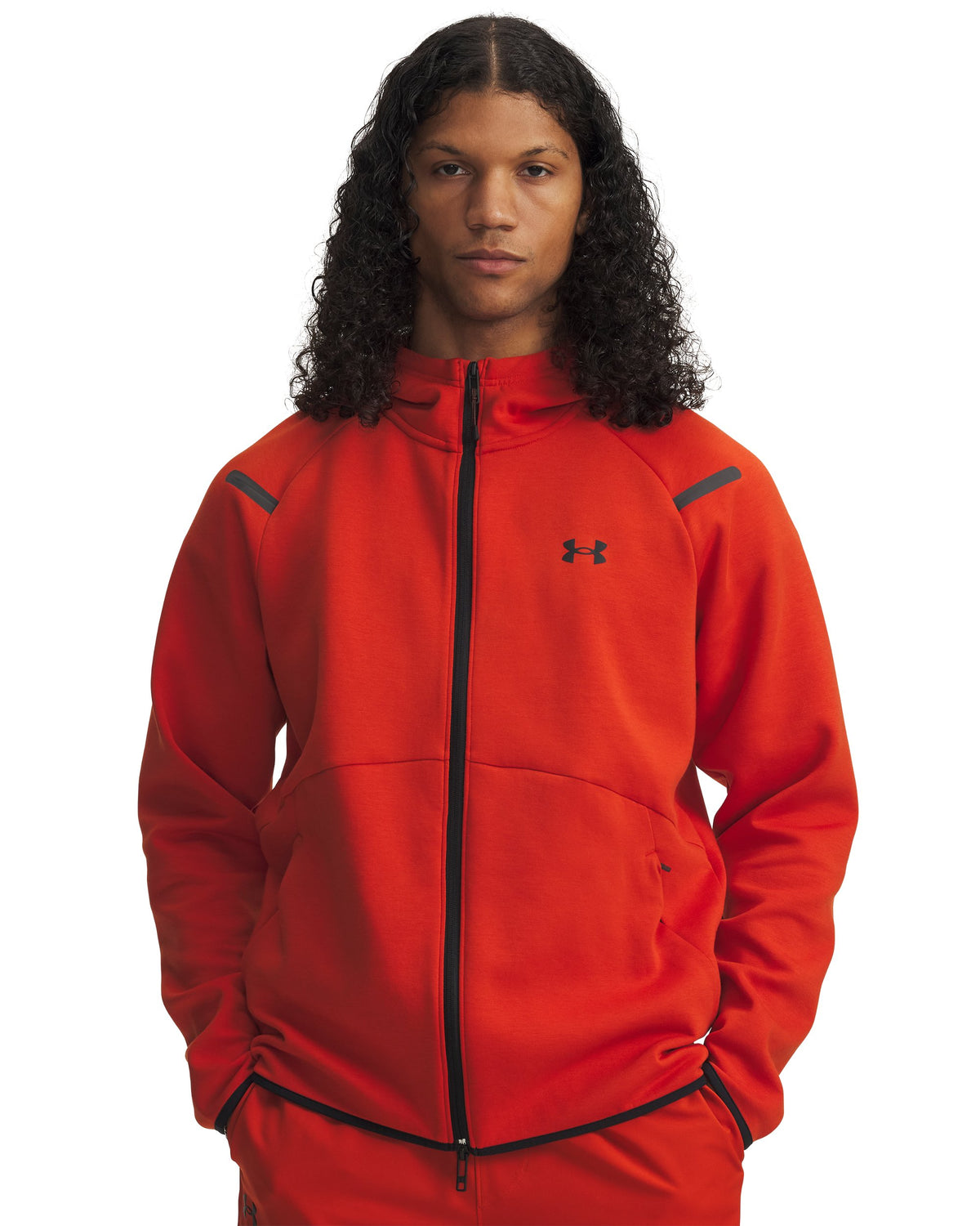 UA Unstoppable Flc FZ HD EU - Orange / Black - 842