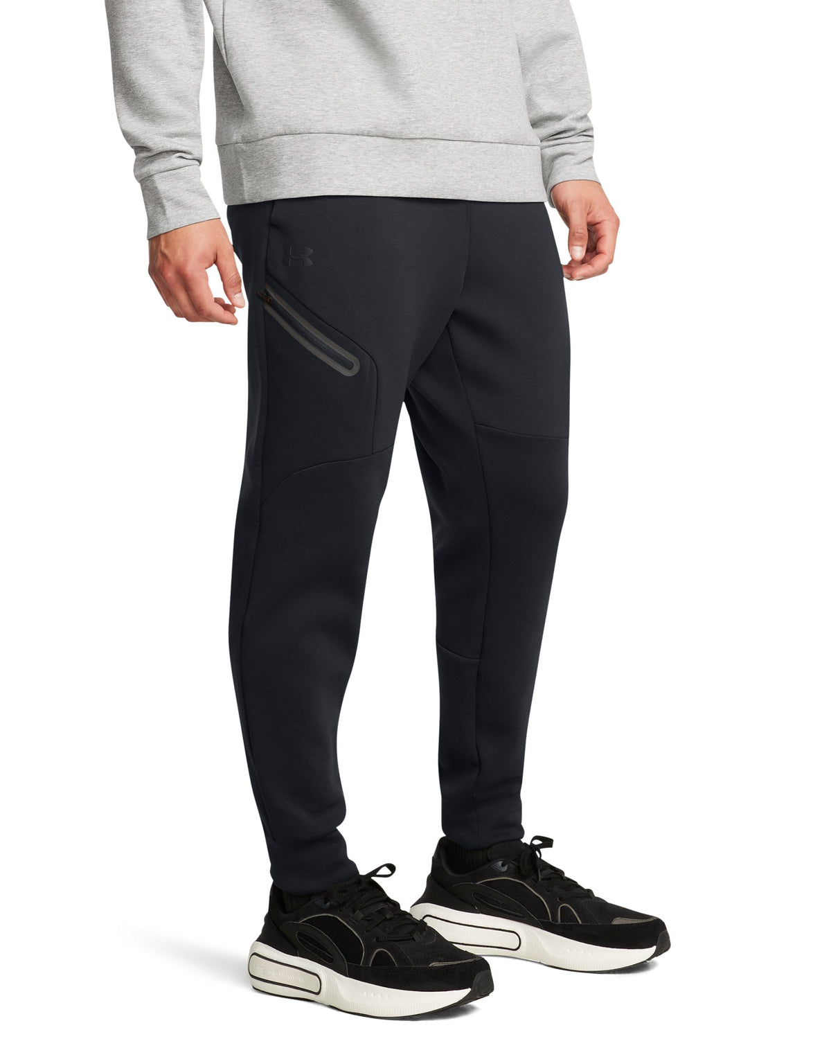 UA Unstoppable Flc Jgr EU - Black / Black - 001