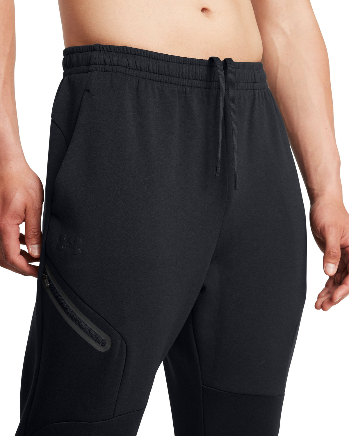 UA Unstoppable Flc Jgr EU - Black / Black - 001