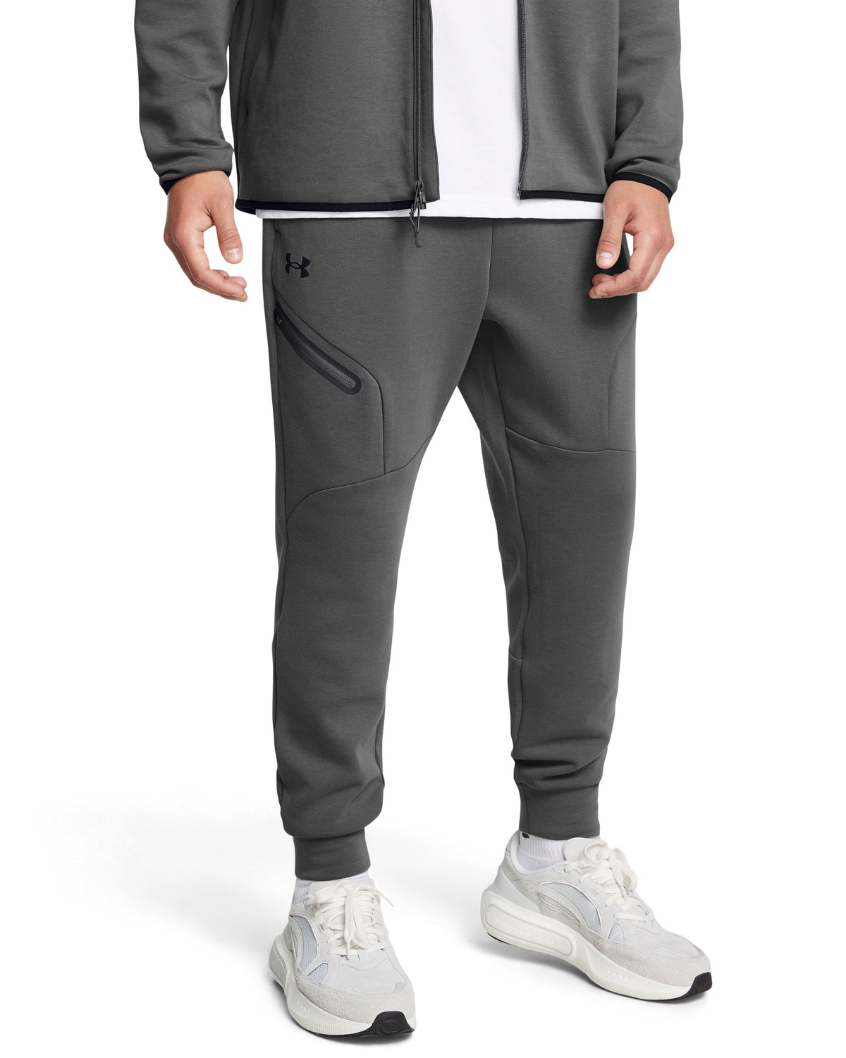UA Unstoppable Flc Jgr EU - Gray / Black - 025