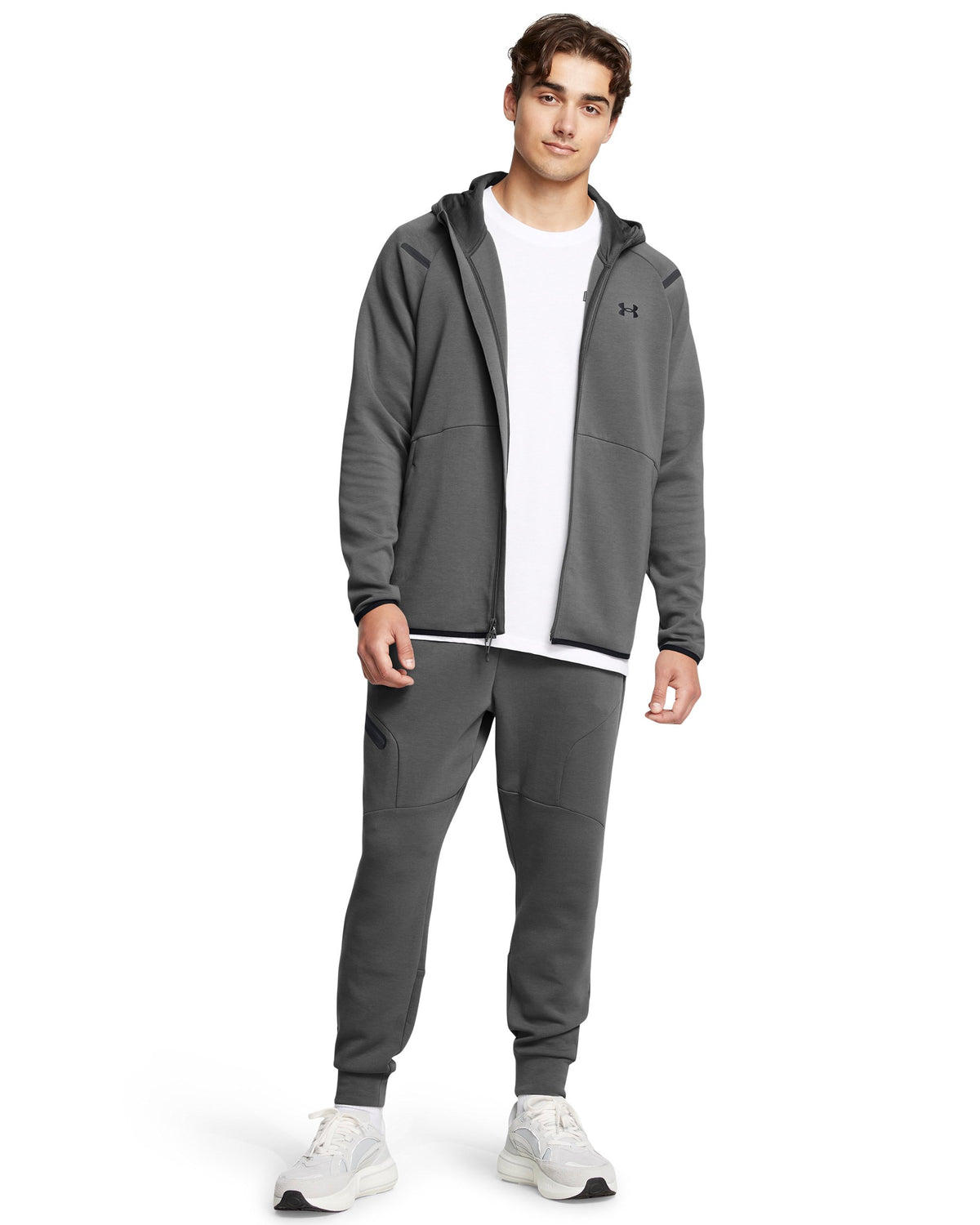 UA Unstoppable Flc Jgr EU - Gray / Black - 025